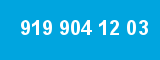 919 904 12 03 919 904 12 03